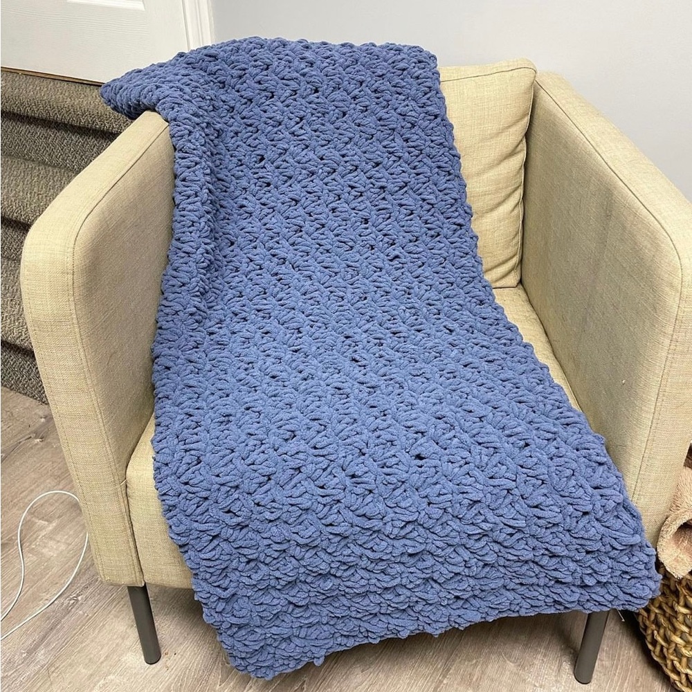Handmade Crochet Throw Blanket